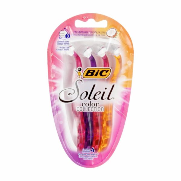 Máquina Afeitadoras Desechables Soleil BIC 4 u