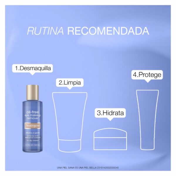 Desmaquillante Ojos Libre De Aceite NEUTROGENA 162 Ml - Imagen 5