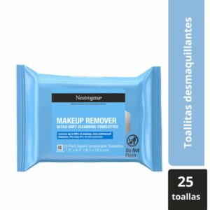Toallitas Desmaquillantes Ultra suave NEUTROGENA X 25 Uds