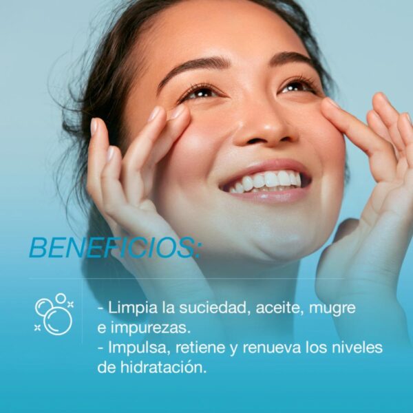 Gel Limpiador Facial Hydro Boost Ácido Hialurónico NEUTROGENA 141 G - Imagen 2