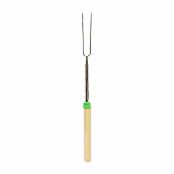 Horquilla Para Bbq De Acero Inoxidable Con Mango De Madera SE Unidad