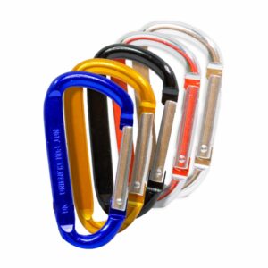 Mosquetón De Llavero De Aluminio 3.25"X8 mm Surtido SE Unidad