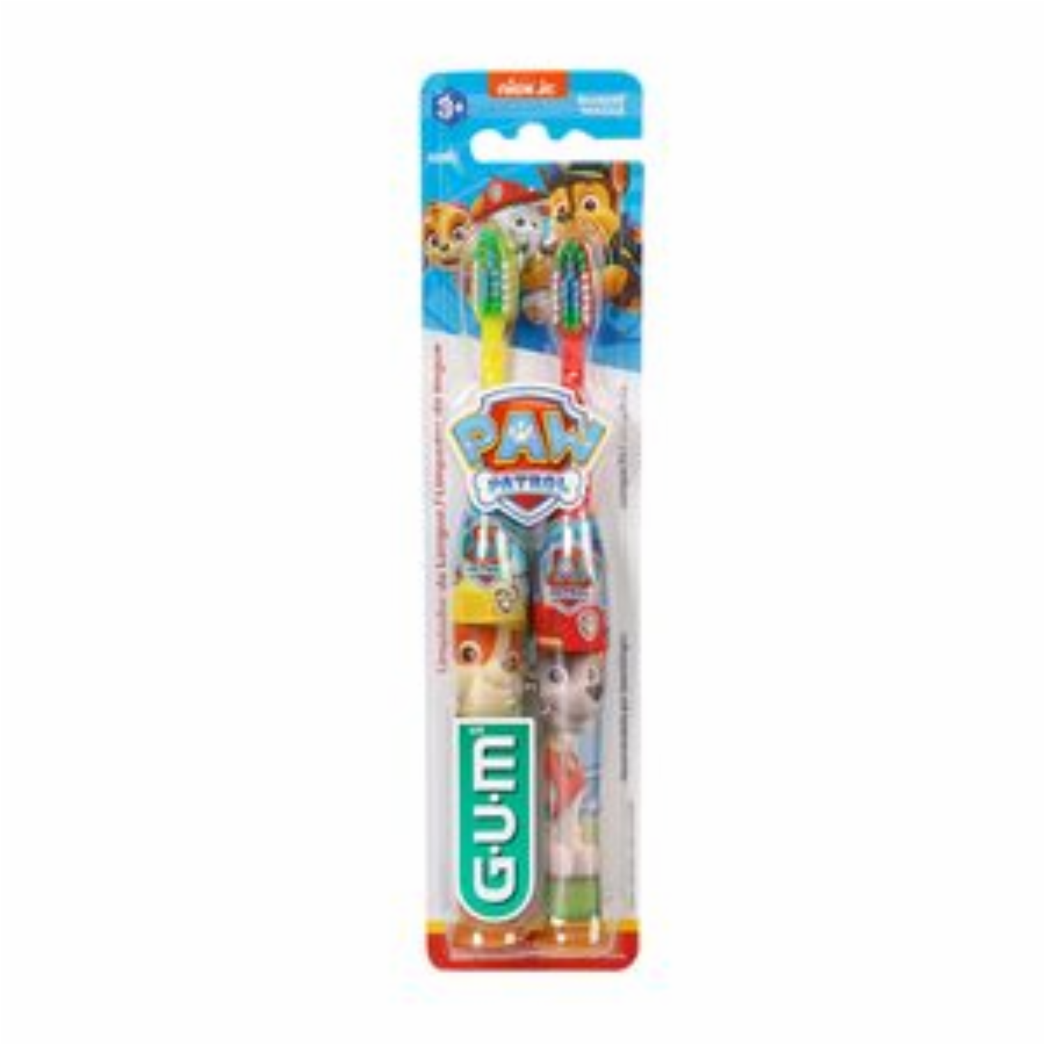 Cepillo Dental Infantil Pawpatrol Cerdas Suaves GUM Pack X2 U - Imagen 2