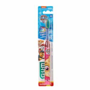 Cepillo Dental Infantil Pawpatrol Con Luz Cerdas Suaves GUM 1 U