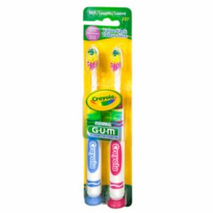 Cepillo Dental Cerdas Suaves CRAYOLA Pack X2 U