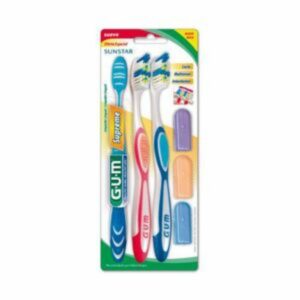 Cepillo Dental Supreme Cerdas Medianas GUM Pack X3 U