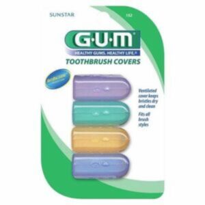Tapas Para Cepillos Dentales De Plástico GUM Pack X4 U