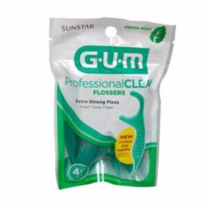 Hilo Dental Flossers Original Sabor A Menta GUM Pack X40 U