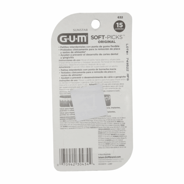 Cepillo Dental Soft-Picks GUM 1 U - Imagen 4