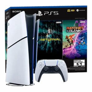 Consola Ps5 1TB Slim 4K Ultra HD Blanco Y Negro SONY Versión Digital