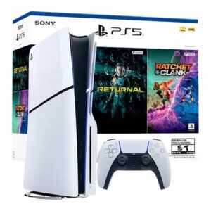 Consola Ps5 1TB Slim 4K Ultra HD Blanco Y Negro SONY Versión Disco