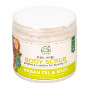 Exfoliante Body Scrub Argán Oil & Shea PETAL FRESH PURE 473 Ml