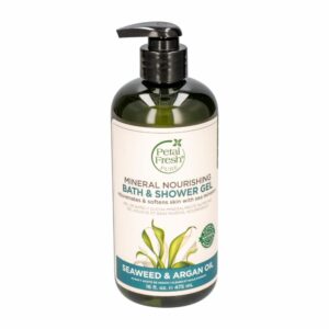 Jabón Para Spa Bath & Shower Gel Seaweed & Argán Oil PETAL FRESH PURE 475 Ml