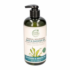 Jabón Para Spa Bath & Shower Gel Seaweed & Argán Oil PETAL FRESH PURE 475 Ml