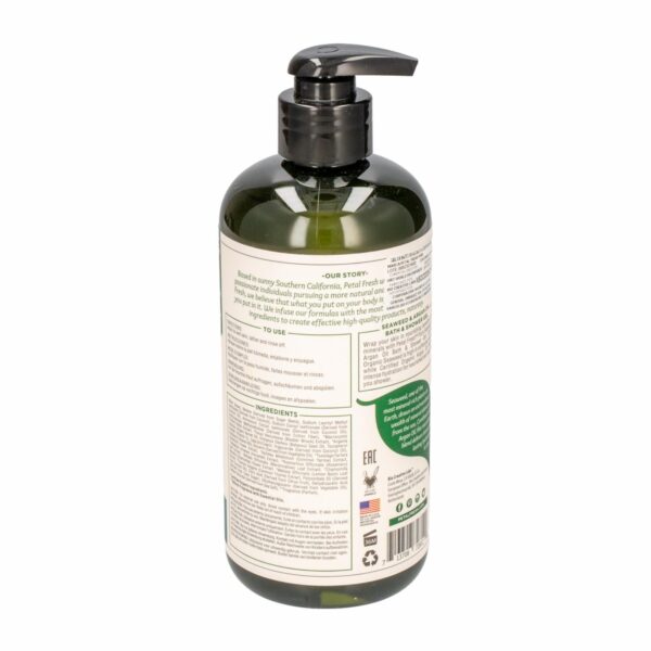 Jabón Para Spa Bath & Shower Gel Seaweed & Argán Oil PETAL FRESH PURE 475 Ml - Imagen 2