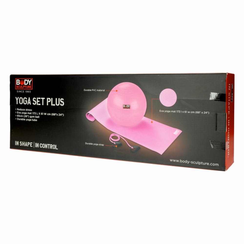 Set Para Yoga Plus Rosado BODY SCULPTURE 3 Piezas - Imagen 2