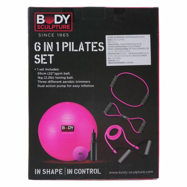 Set Para Pilates 6 En 1 BODY SCULPTURE 6 Piezas - Imagen 3