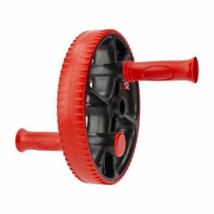 Rueda Para Abdominales Plus Color Negro Con Rojo BODY SCULPTURE Unidad