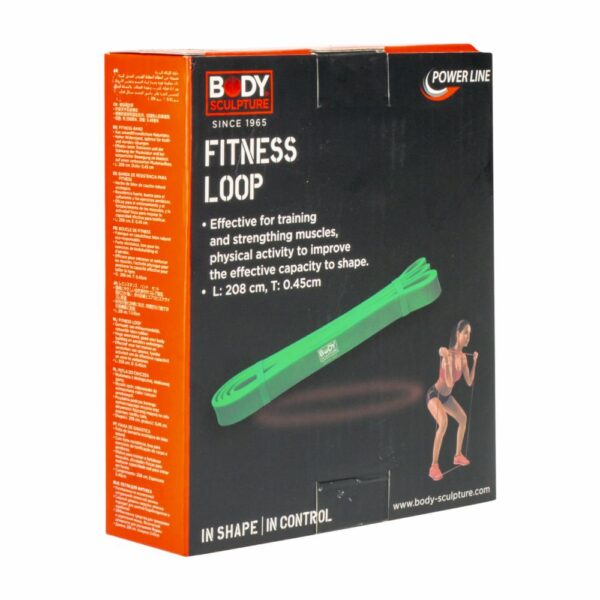 Banda De Agilidad De Látex Color Rojo BODY SCULPTURE 208 Cm - Imagen 5