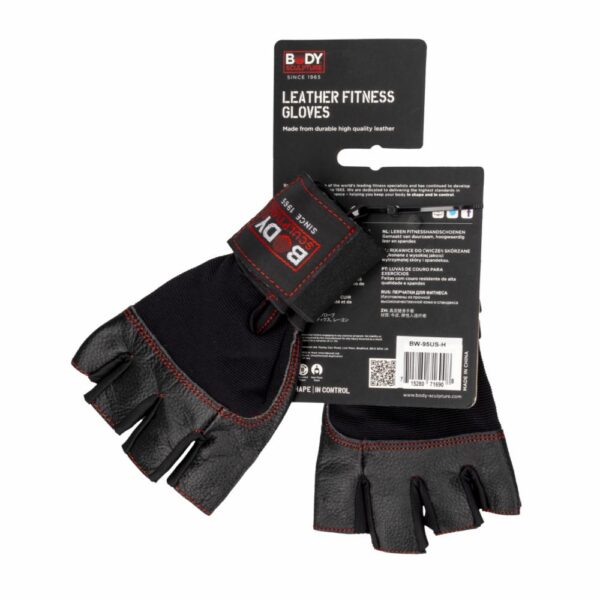 Guantes Para Ejercicio De Cuero Talla Pequeño BODY SCULPTURE Pack X 2 Uds - Imagen 2