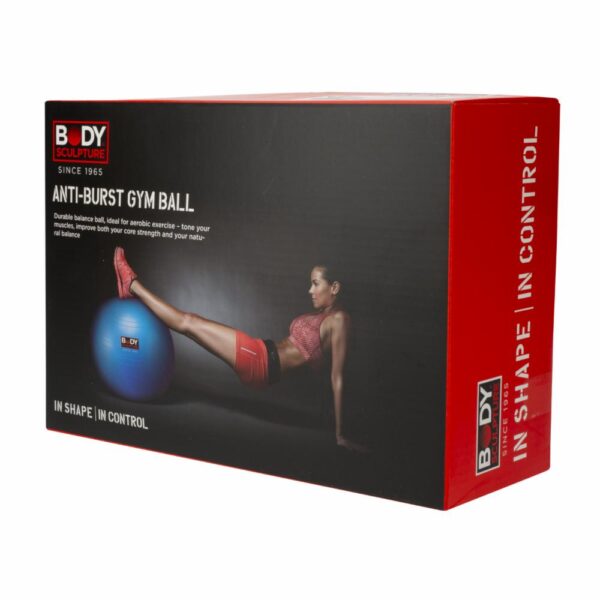 Pelota Para Pilates Con Revestimiento Interior Anti-Explosión BODY SCULPTURE 65 Cm - Imagen 4