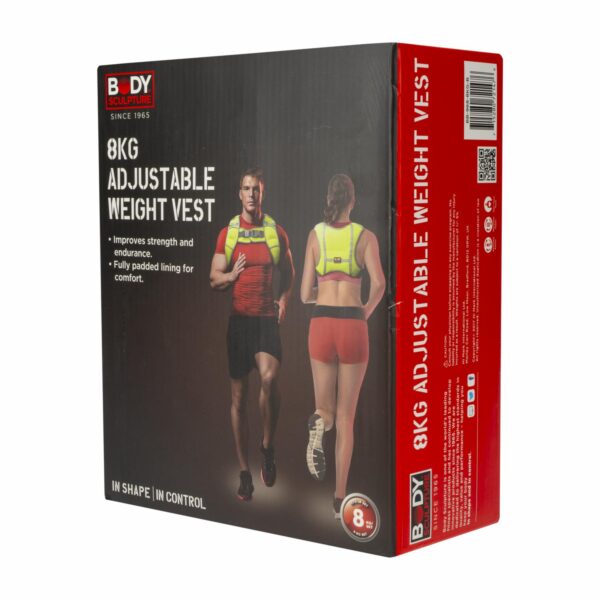 Chaleco Deportivo Con Peso Ajustable BODY SCULPTURE 8 Kg - Imagen 2