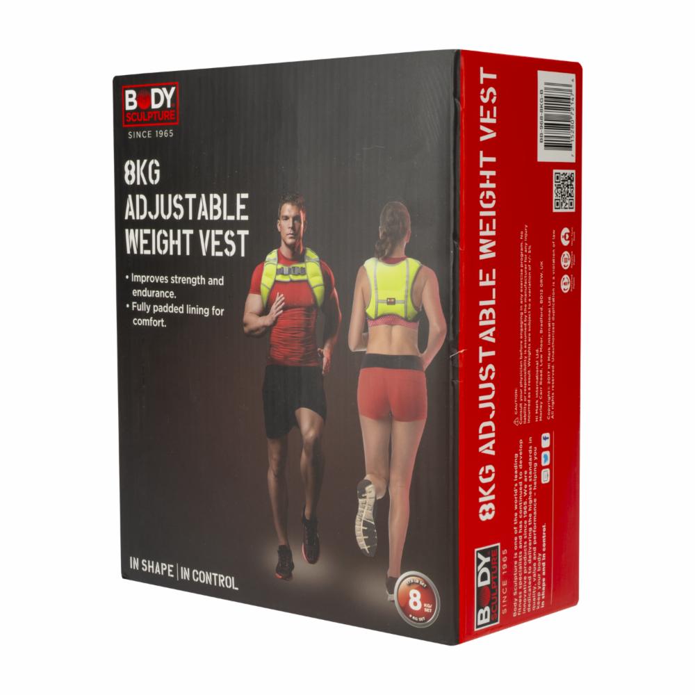 Chaleco Deportivo Con Peso Ajustable BODY SCULPTURE 8 Kg - Imagen 4
