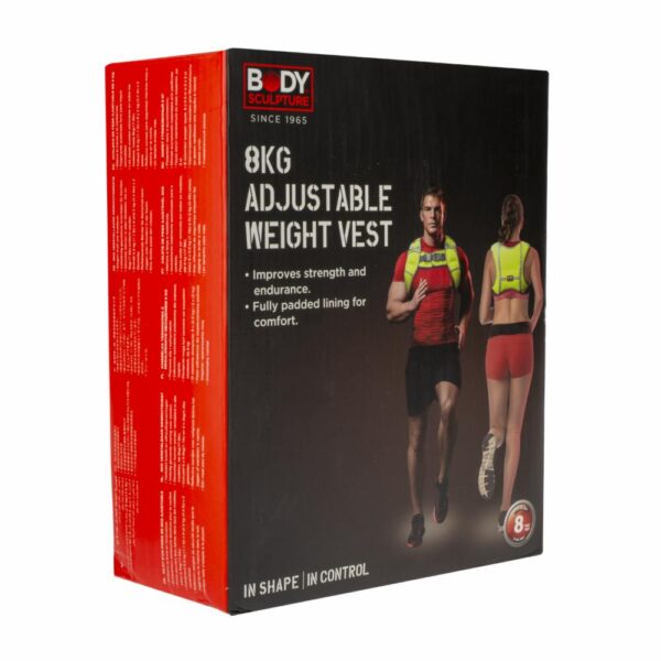 Chaleco Con Peso Ajustable BODY SCULPTURE 8 Kg - Imagen 5