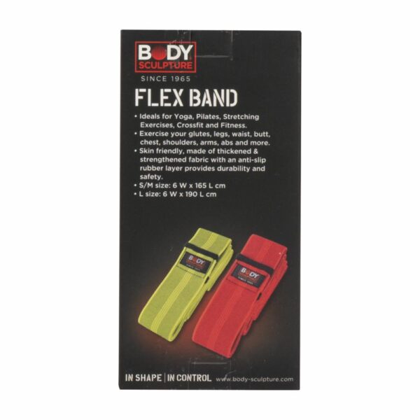 Banda Para Ejercicio Flexible Con material Anti Deslizante BODY SCULPTURE 165 Cm - Imagen 2