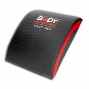 Almohada De Ejercicio Abdominal Color Negro y Rojo BODY SCULPTURE Unidad