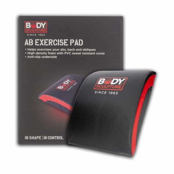 Almohada De Ejercicio Abdominal BODY SCULPTURE Negro Y Rojo - Imagen 3