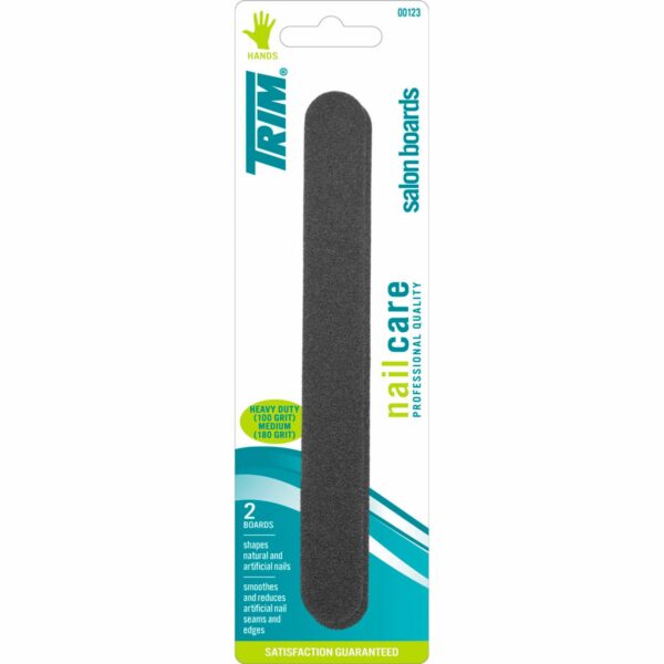 Lima De Uñas De Cartón Profesional Negra TRIM 2 Uds