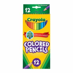 Lápices De Colores Escolares CRAYOLA 12 Piezas
