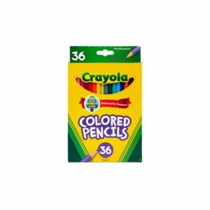 Lápices De Colores Escolares CRAYOLA 36 Piezas