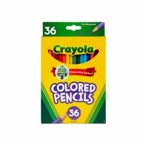 Lápices De Colores Escolares CRAYOLA 36 Piezas