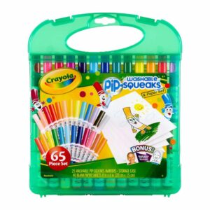 Set De Arte Marcadores Lavables CRAYOLA 65 Piezas