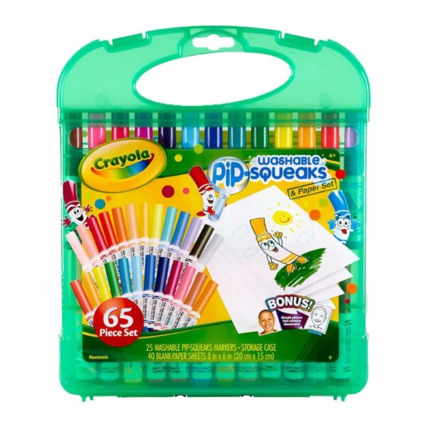 Set De Arte Marcadores Lavables CRAYOLA 65 Piezas