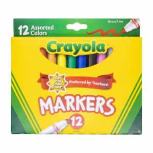 Marcadores Punta Gruesa CRAYOLA 12Ct