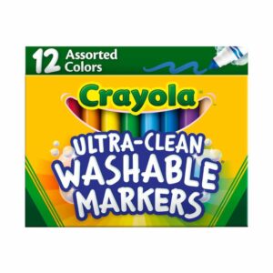 Set De Marcadores Lavables CRAYOLA 12 Colores