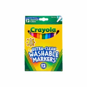 Set De Marcadores Lavables CRAYOLA 12 Colores
