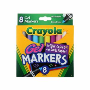 Set De Marcadores En Gel Lavables CRAYOLA 8 Colores