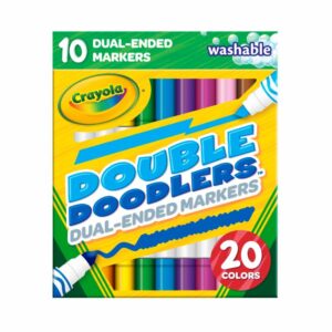 Set De Marcadores Doble Punta CRAYOLA 20 Colores