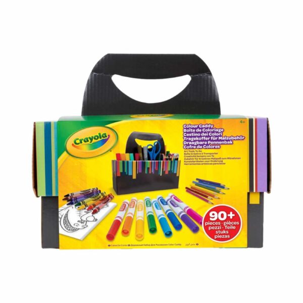 Set De Arte Con Estuche CRAYOLA 90 Piezas