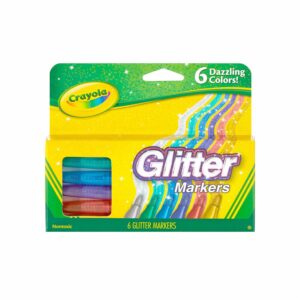Set De Marcadores Glitter CRAYOLA 6 Colores