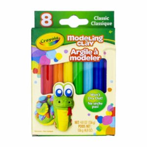 Plastilina Para Modelar CRAYOLA 1 X 8 Uds