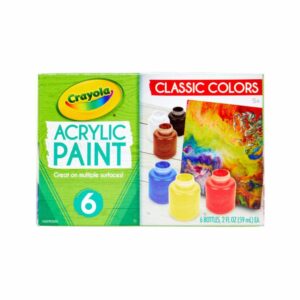 Set De Pintura Acrílica CRAYOLA 6 colores