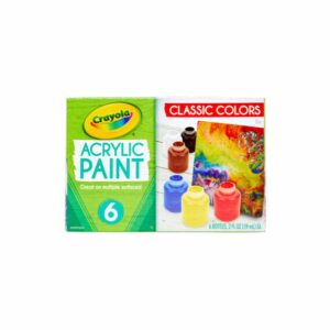 Set De Pintura Acrílica CRAYOLA 6 colores