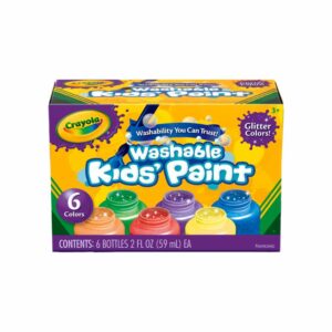 Set De Pintura Lavable CRAYOLA 6 Colores