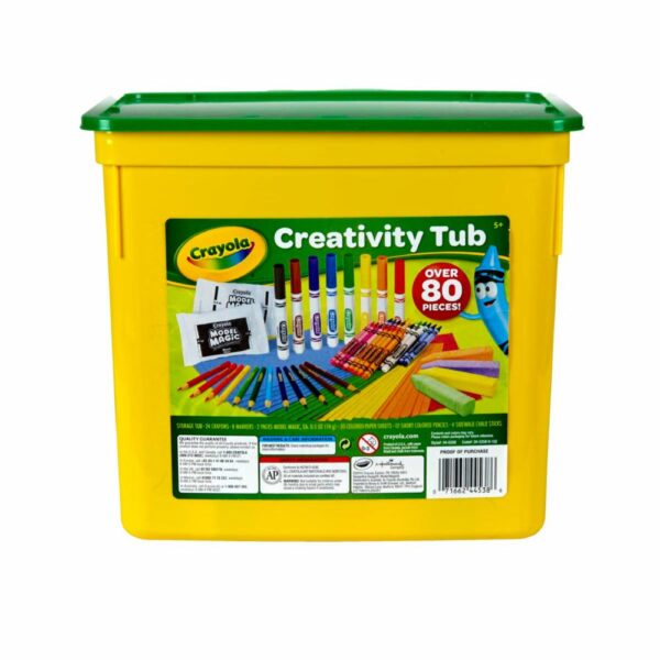 Caja Creativa Para Niños CRAYOLA 80 Piezas