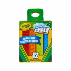 Tizas Lavables CRAYOLA 12 Colores